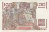 Francia 100 Francs - Farmer - 04-06-1953 - Serial E.544