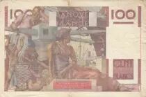 Francia 100 Francs - Farmer - 04-06-1953 - Serial G.545