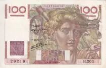 Francia 100 Francs - Jeune Paysan - 17-07-1947 - Serial H.203 - P.128