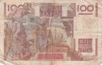 Francia 100 Francs - Jeune Paysan - 17-07-1947 - Serial H.203 - P.128