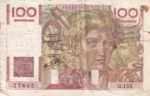 Francia 100 Francs - Jeune Paysan - 17-07-1947 - Serial H.203 - P.128