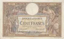 Francia 100 Francs - Luc Olivier Merson - 01-07-1912 - Serial G.1522 - P.69