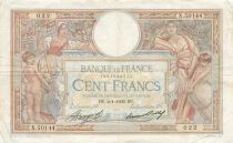 Francia 100 francs - Luc Olivier Merson - 02-01-1936 - Serial X.50144