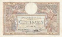 Francia 100 Francs - Luc Olivier Merson - 02-02-1939 - Series Z.64219