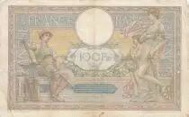 Francia 100 Francs - Luc Olivier Merson - 02-08-1923 - Serial K.9558