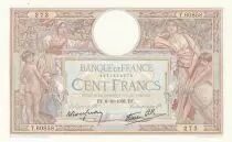 Francia 100 Francs - Luc Olivier Merson - 06-10-1938 - Serial T.60858