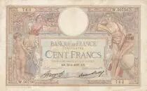 Francia 100 Francs - Luc Olivier Merson - 12-03-1936 - Serial W.50750