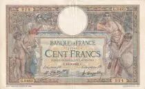 Francia 100 Francs - Luc Olivier Merson - 13-09-1922 - Serial G.8483 - VF - P.69