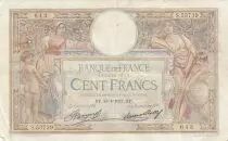 Francia 100 francs - Luc Olivier Merson - 15-04-1937 - Serial S.53739