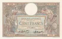 Francia 100 Francs - Luc Olivier Merson - 17-07-1926 - Serial F.14825