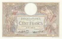 Francia 100 Francs - Luc Olivier Merson - 20-01-1928 - Serial R.20304