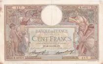 Francia 100 Francs - Luc Olivier Merson - 20-12-1934 - Serial B.46831