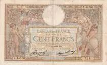 Francia 100 Francs - Luc Olivier Merson - 22-03-1934 - Serial A.44306
