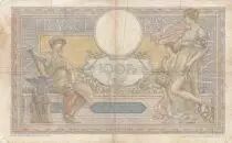 Francia 100 Francs - Luc Olivier Merson - 24-03-1924 - Serial  J.10468