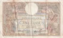 Francia 100 Francs - Luc Olivier Merson - 30-06-1938 - Serial U.60000 - P.71