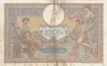 Francia 100 Francs - Luc Olivier Merson - 30-07-1915 - Serial A.2950