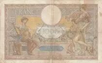 Francia 100 francs - Luc Olivier Merson - Grands Cartouches - 18-08-1932 -Serial R.36544