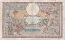 Francia 100 Francs - Luc Olivier Merson - with LOM - 24-12-1908 - Serial Y.599 - P.69
