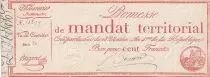 Francia 100 Francs - Mandate Territorial - 1796 - Serial 20- P. A.84