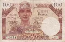 Francia 100 Francs - Mercury - 1947 - Serial D.4 - M.9