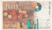 Francia 100 Francs - Paul C&eacute;zanne - 1997 U
