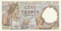 Francia 100 Francs - Sully - 02-04-1942 - Serial L.30197