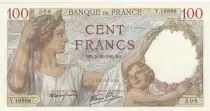 Francia 100 Francs - Sully - 05-12-1940 - Serial Y.16886
