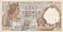 Francia 100 Francs - Sully - 11-07-1940 - Serial Y.12637 - P.94