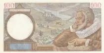 Francia 100 Francs - Sully - 12-02-1942 - Serial H.28021