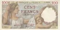 Francia 100 Francs - Sully - 13-03-1941 - Serial V.19858