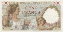 Francia 100 Francs - Sully - 16-08-1940 - Serial W.14121