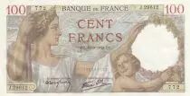 Francia 100 Francs - Sully - 19-03-1942 - Serial J.29612