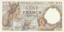 Francia 100 Francs - Sully - 21-12-1939 - Serial O.5190