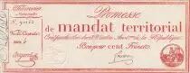 Francia 100 Francs - with serial - 1796 - AU