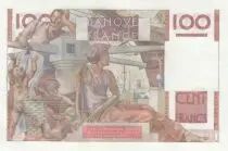 Francia 100 Francs - Young  Farmer - 04-09-1952 - Serial Y.471