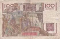 Francia 100 Francs - Young farmer - 07-04-1949 - Serial D.315 - F.28.23
