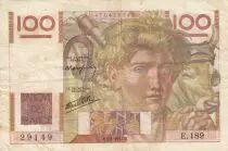 Francia 100 Francs - Young farmer - 09-01-1947 - Serial E.189