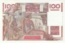 Francia 100 Francs - Young farmer - 09-01-1947 - Serial M.186