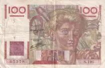 Francia 100 Francs - Young farmer - 09-01-1947 - Serial S.196 - F.28.13