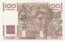 Francia 100 Francs - Young farmer - 16-11-1950 - Serial D.379
