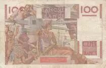 Francia 100 Francs - Young farmer - 31-10-1946 - Serial T.121
