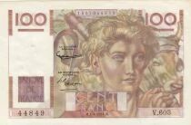 Francia 100 Francs - Young Peasant - 01-04-1954 - Series V.603