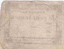 Francia 100 Francs 18 Nivose An III - 7.1.1795 - Sign. Benoit