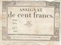 Francia 100 Francs 18 Nivose Year III - 7.1.1795 - Sign. Fere - Serial 3316