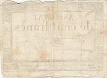Francia 100 Francs 18 Nivose Year III - 7.1.1795 - Sign. Fere - Serial 3316