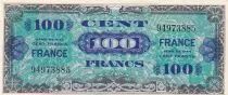 Francia 100 francs AAllied Military Currency - 1944 -  without serial