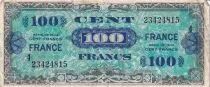 Francia 100 Francs Allied Military Currency - 1945 - Serial 4