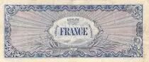 Francia 100 Francs Allied Military Currency - 1945 big X Serial - F+