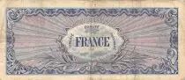 Francia 100 Francs Allied Military Currency - 1945 Serial 3 - F