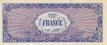 Francia 100 Francs Allied Military Currency - 1945 Serial 5 - XF